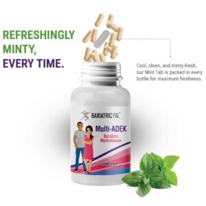 BariatricPal Multi-ADEK – High-Absorption Multivitamin Capsules for Malabsorptive Surgery