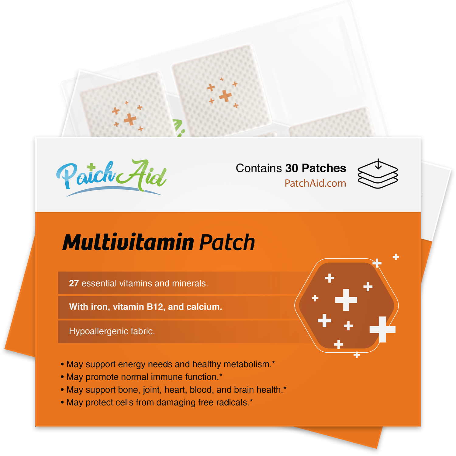 MultiVitamin Plus Topical Patch by PatchAid