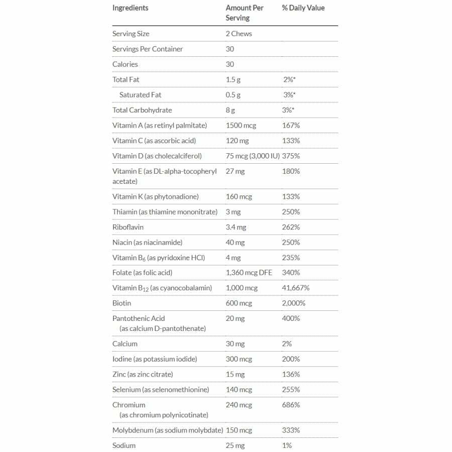 Bariatric Advantage Multivitamin Chewy Bites - Image 6
