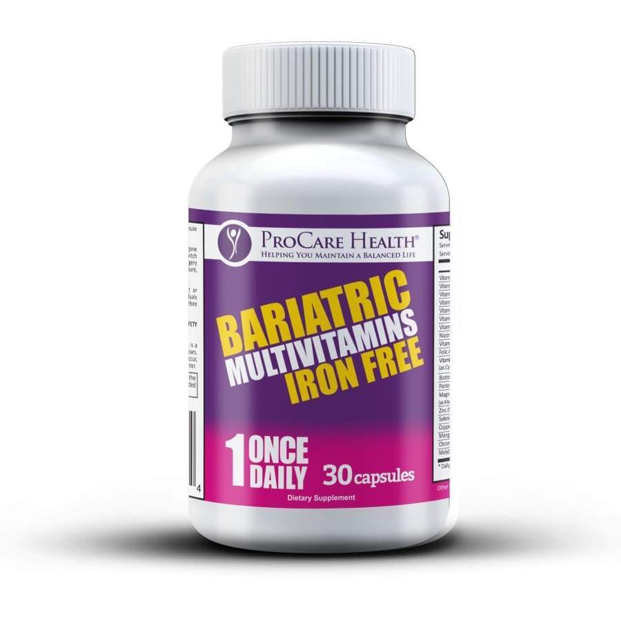 ProCare Health 1 per Day! Bariatric Multivitamin Capsule - Iron Free